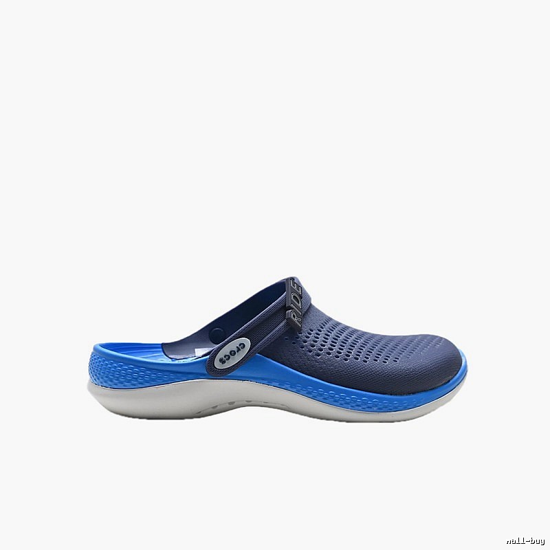Crocs Clogs Casual Style Blue and White