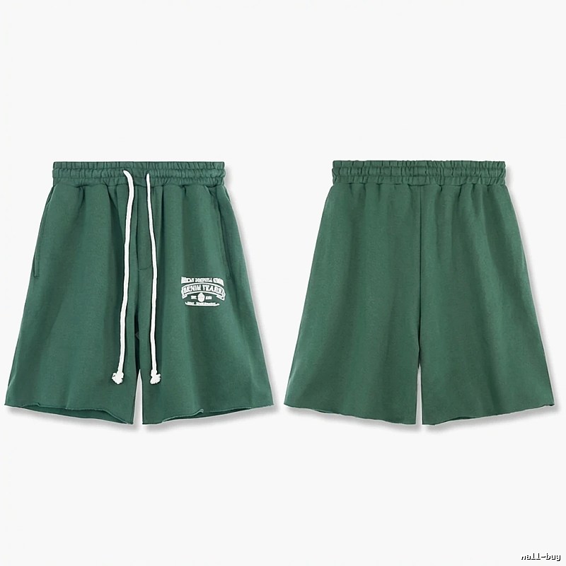 DENIM TEARS American Retro Green Shorts