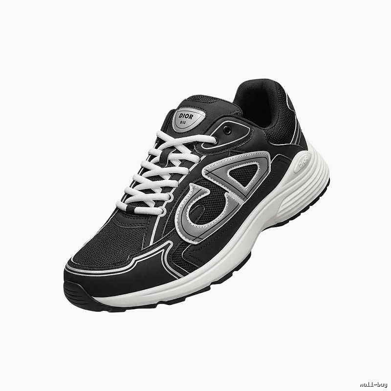 Dior retro black and grey sports shoes