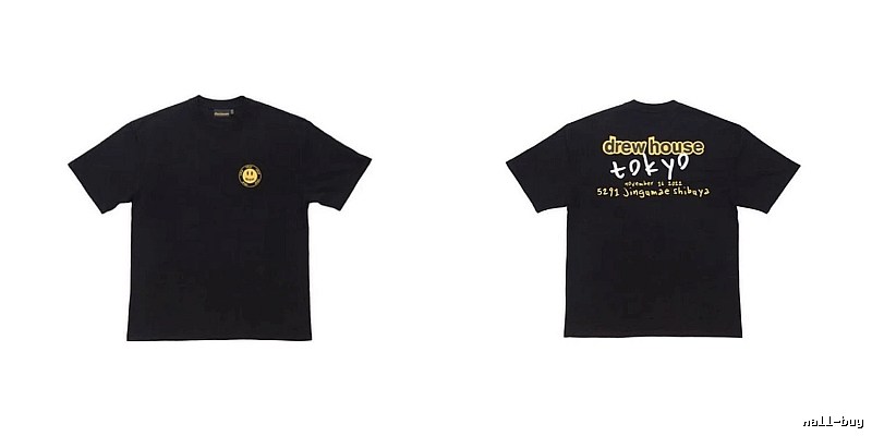 DrewHouse Tokyo Limited Street Style Black T-Shirt