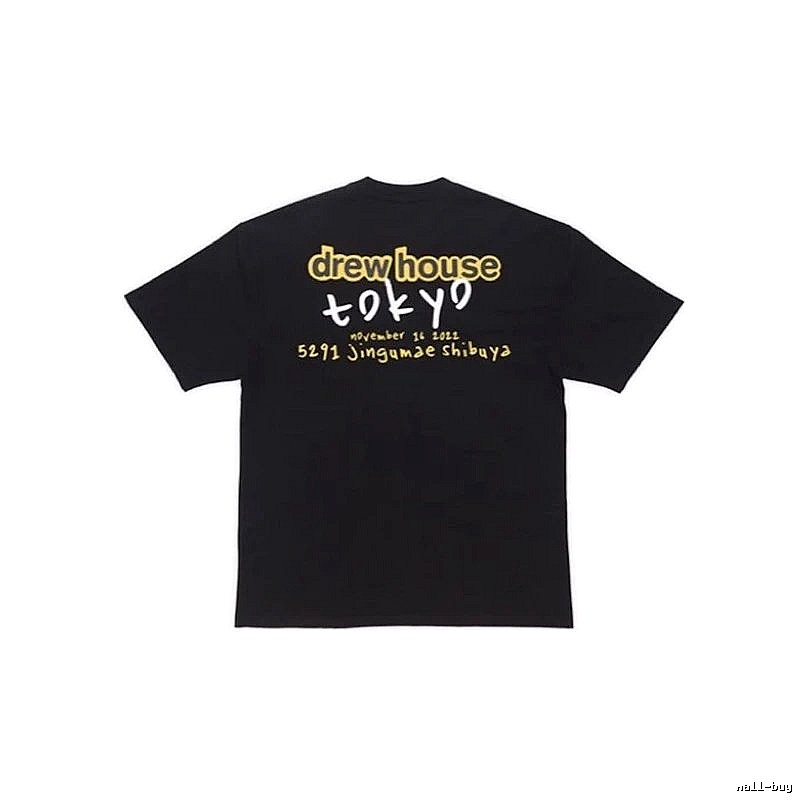 DrewHouse Tokyo Limited Street Style Black T-Shirt