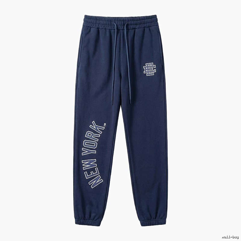 Eric Emanuel New York Style Navy Blue Sweatpants