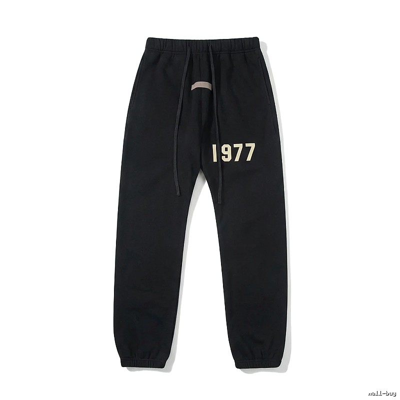 ESSENTIALS 1977 Wind Black Sweatpants