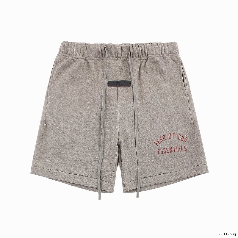 ESSENTIALS casual style grey shorts