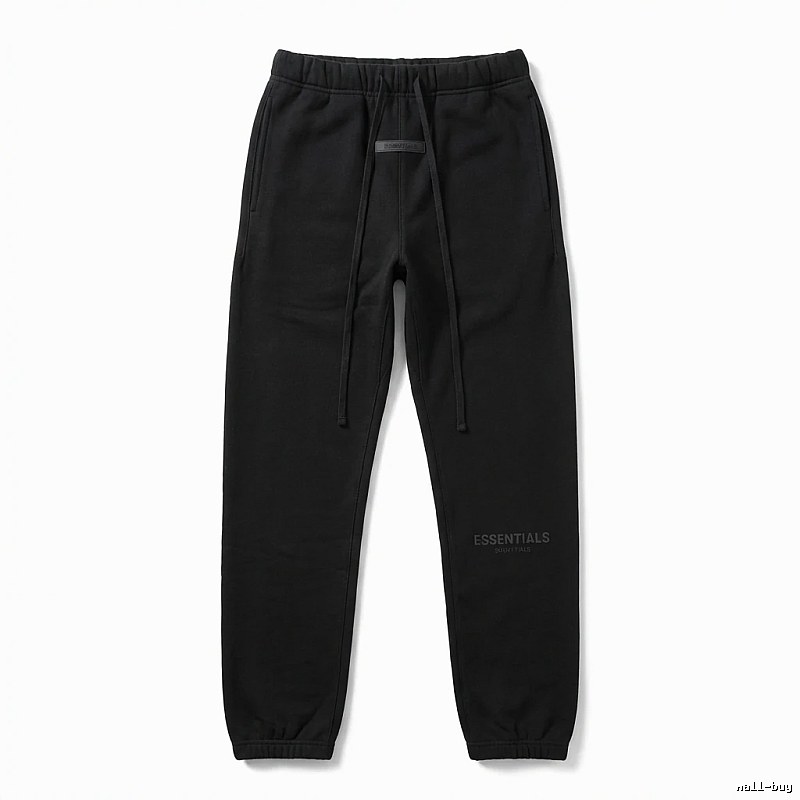 ESSENTIALS minimalist black sweatpants