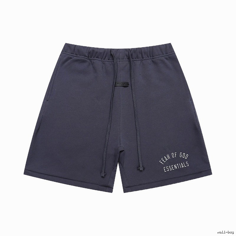 ESSENTIALS minimalist style dark gray shorts