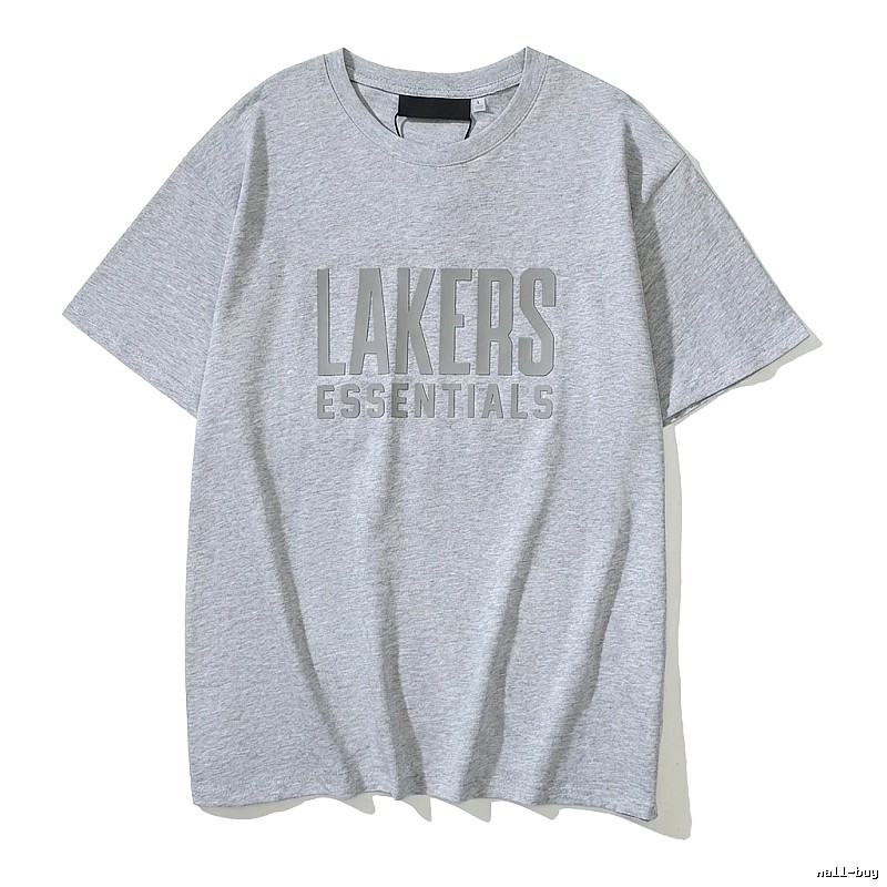 ESSENTIALS minimalist style grey T-shirt