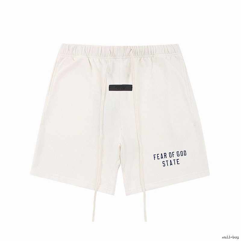 ESSENTIALS minimalist style white shorts