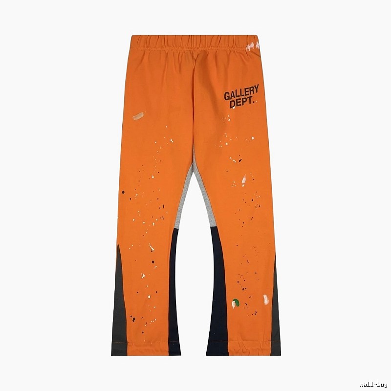 Gallery Dept. Art Graffiti Style Orange Pants