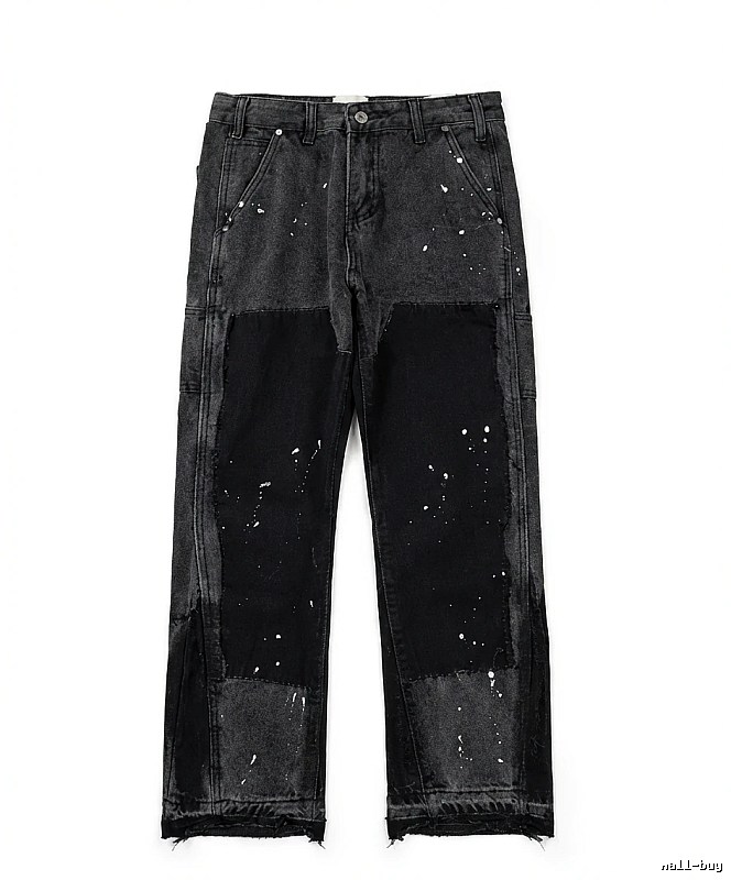 Gallery Dept Graffiti-style Black Jeans