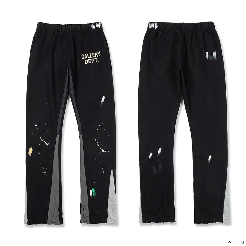 Gallery Dept Graffiti Style Black Long Pants
