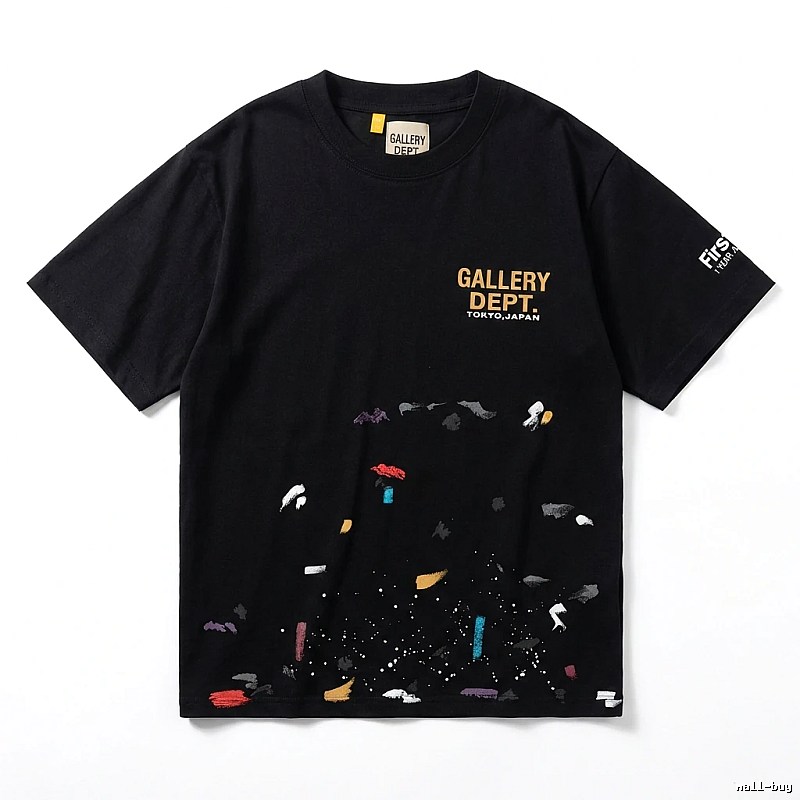 Gallery Dept Graffiti Style Black T-shirt