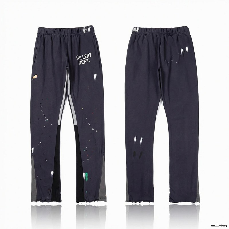 Gallery Dept Graffiti Style Black Trousers