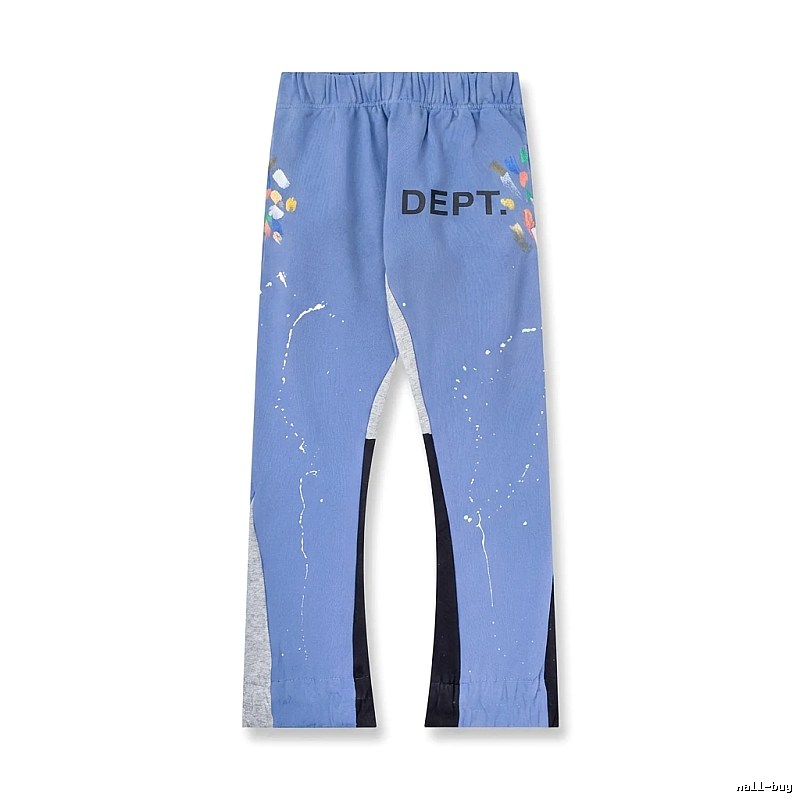 Gallery Dept Graffiti Style Blue Trousers