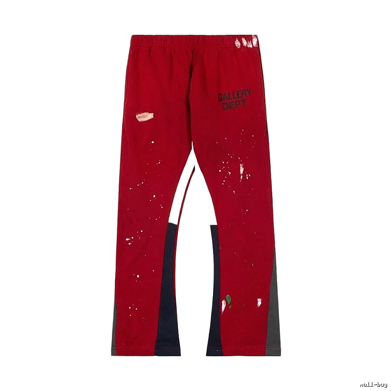 Gallery Dept Graffiti-style Red Trousers
