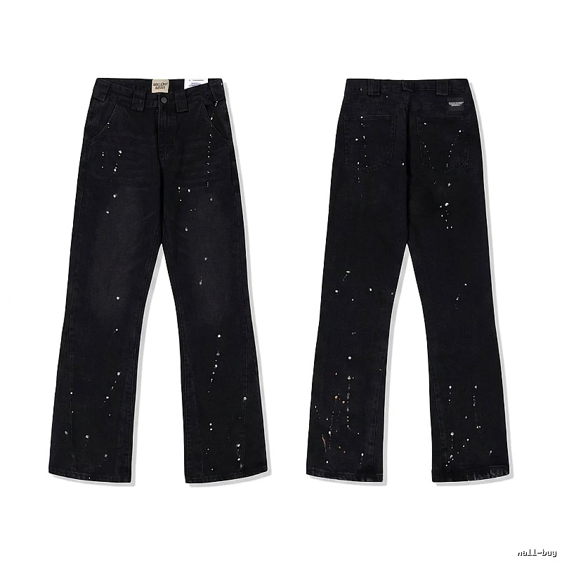 Gallery Dept ink - splashing style black jeans