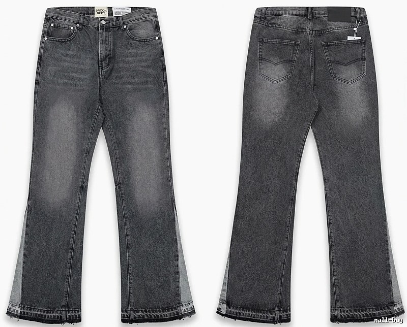 Gallery Dept. Ripped Retro Style Grey Pants