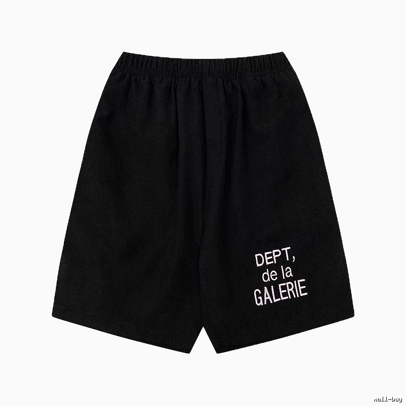 Gallery Dept Trendy Style Black Shorts