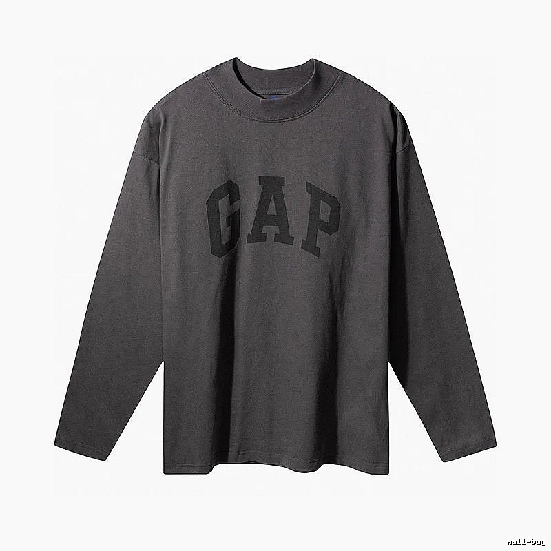 GAP Kanye Co-branded Dark Grey T-shirt