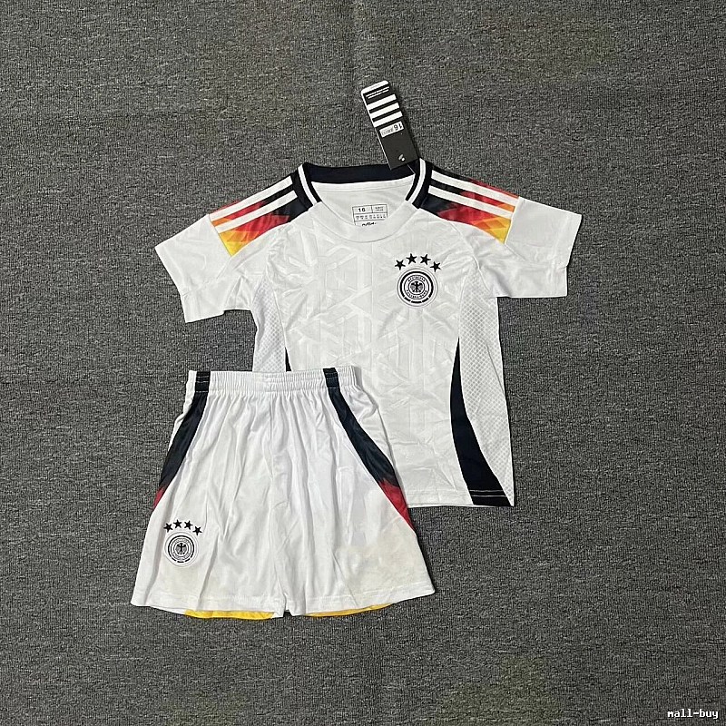 Germany Classic Soccer jersey set White Germany Football for Daily Styling