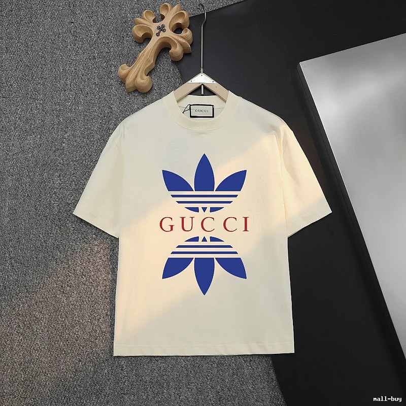 Gucci Co-branded Simple Style White T-shirt