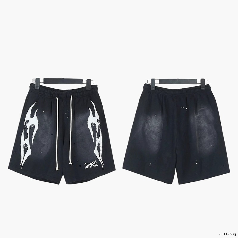 Hellstar dark style black shorts