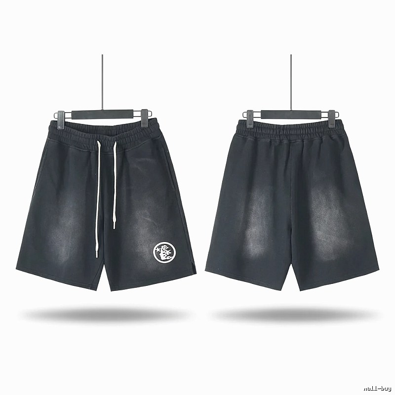 Hellstar dark style black shorts