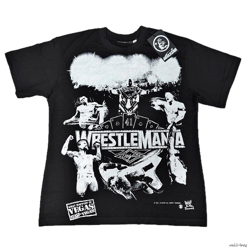 Hellstar WrestleMania Street Style Black T-Shirt