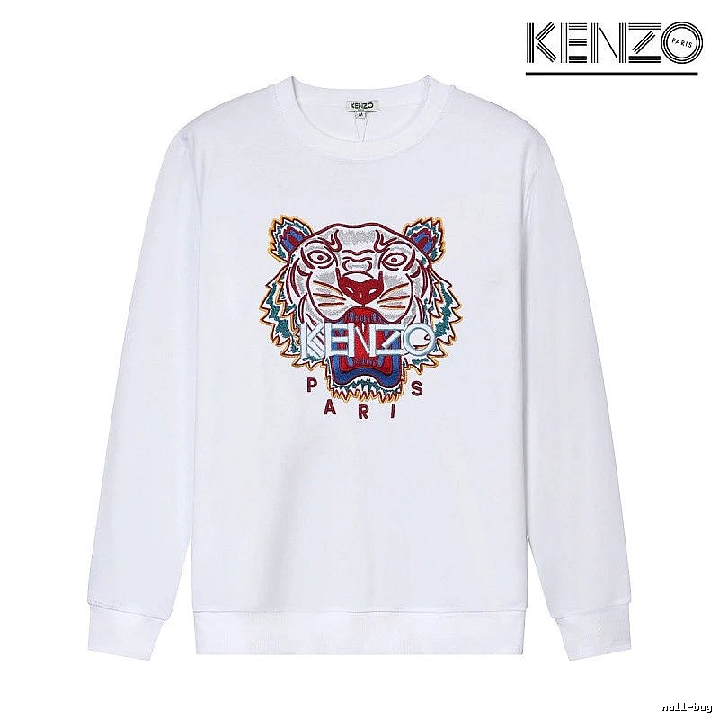 Kenzo Style Kc18 Tiger SweatShirt Clean Finish Graphic