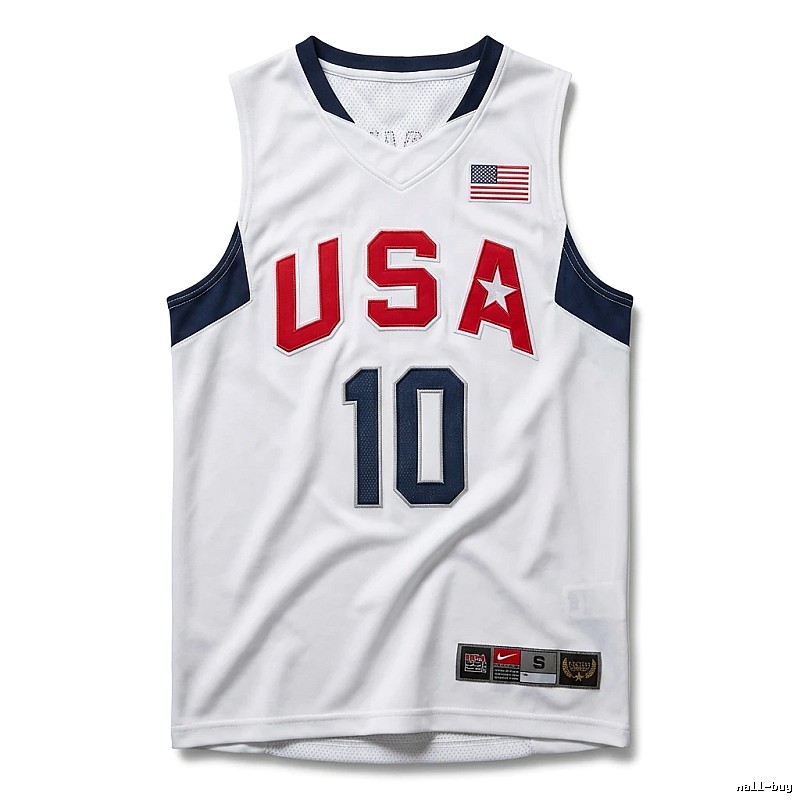 Kobe USA series sporty white jersey