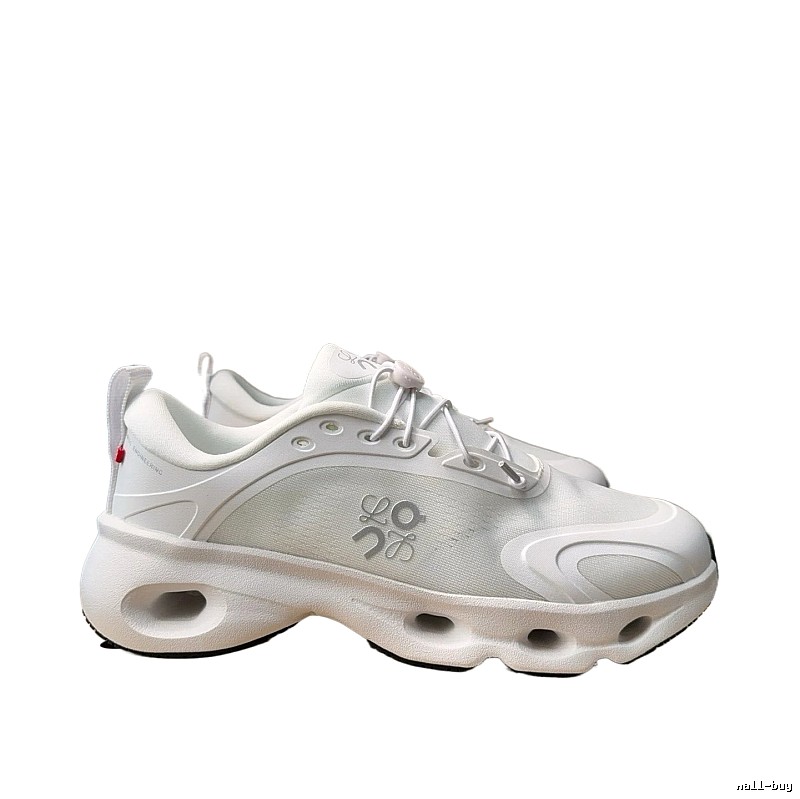 LOEWE white casual sports shoes