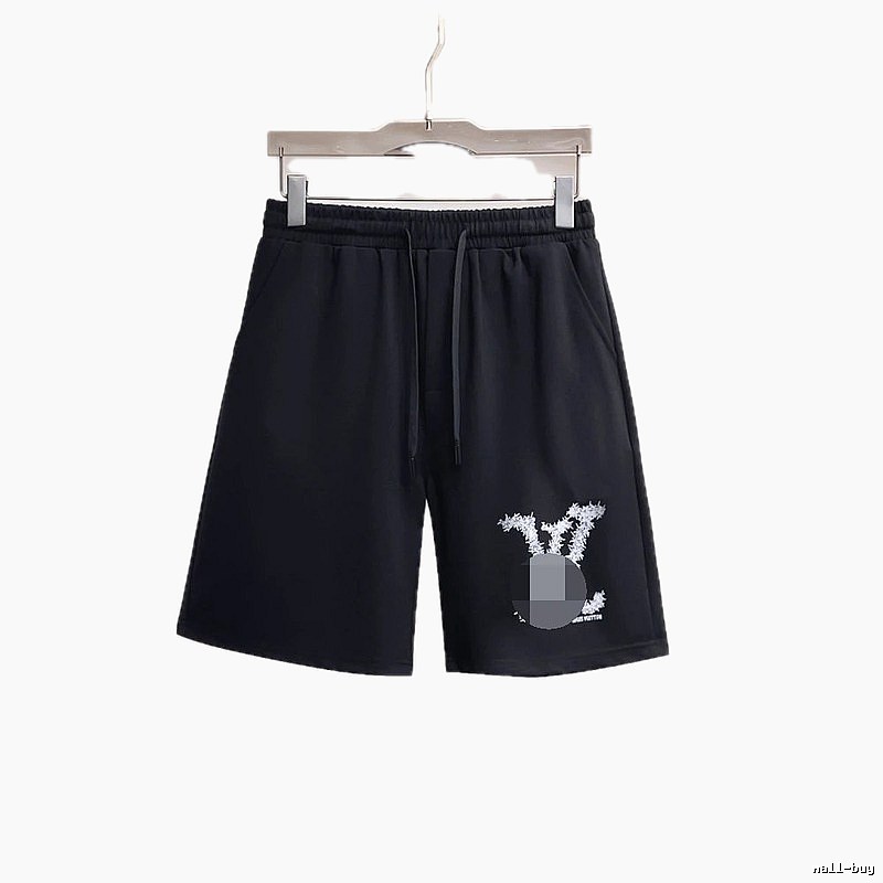 Louis Vuitton Printed Casual Black Shorts