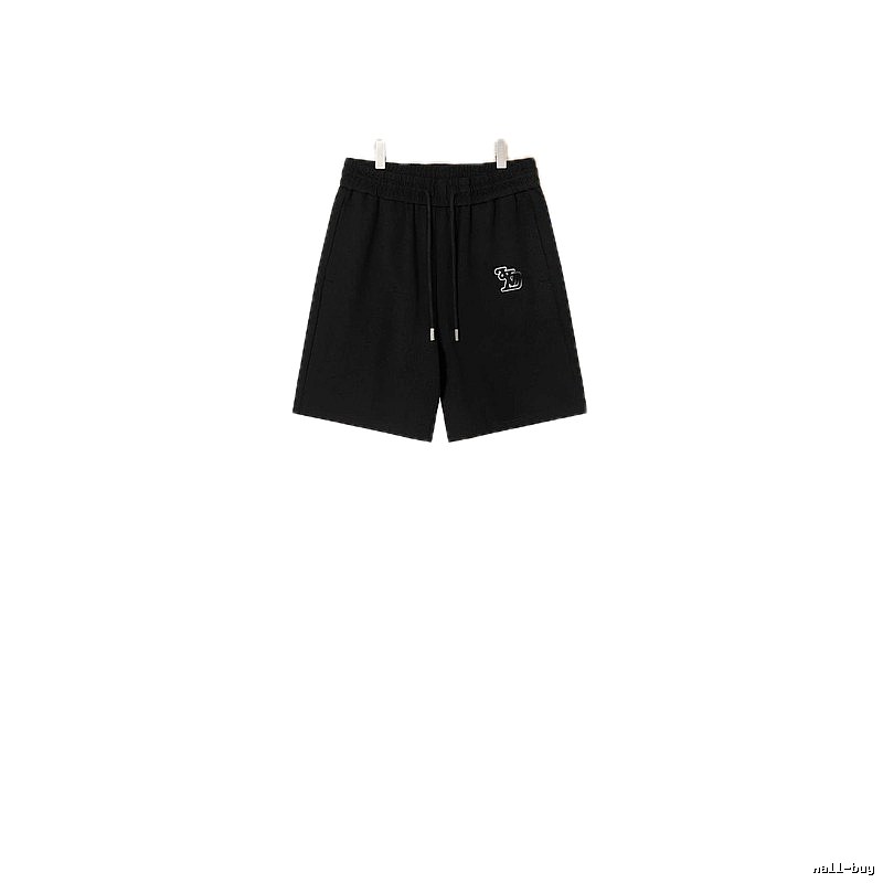 LV casual style black shorts
