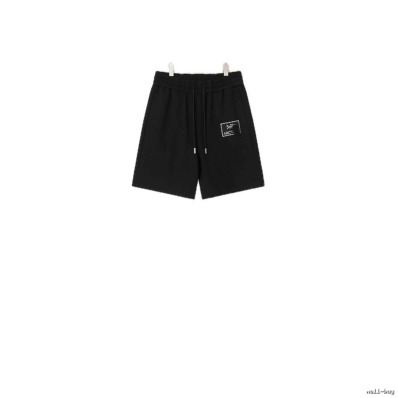 LV casual style black shorts