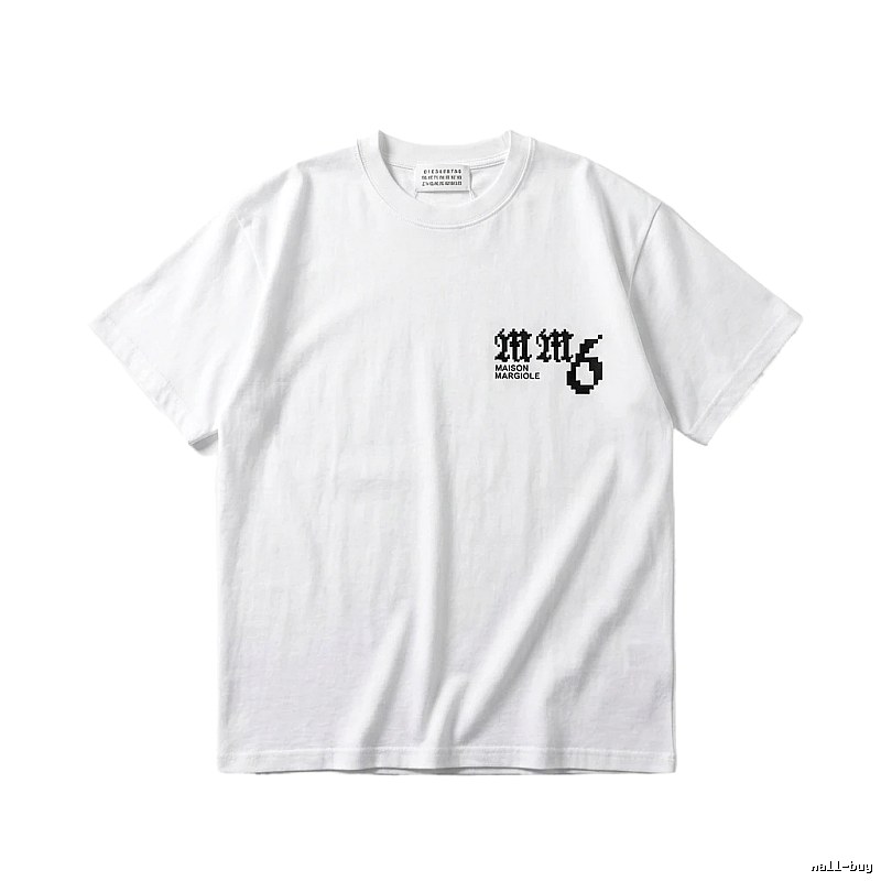 Maison Margiela simple-style white T-shirt