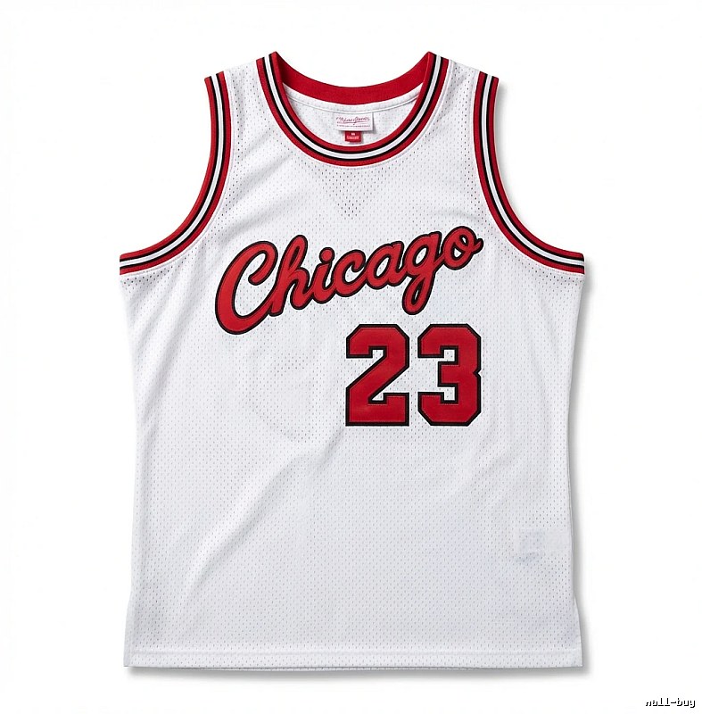 Michael Jordan retro white jersey