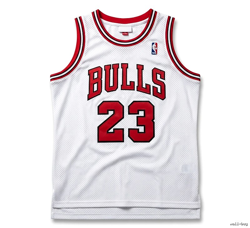 Michael Jordan retro white jersey