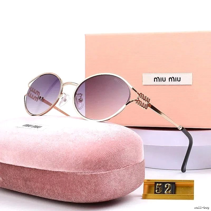 Miu Miu Lightweight Oversized sunglasses Black Oval Sunglasses for Trend Styling