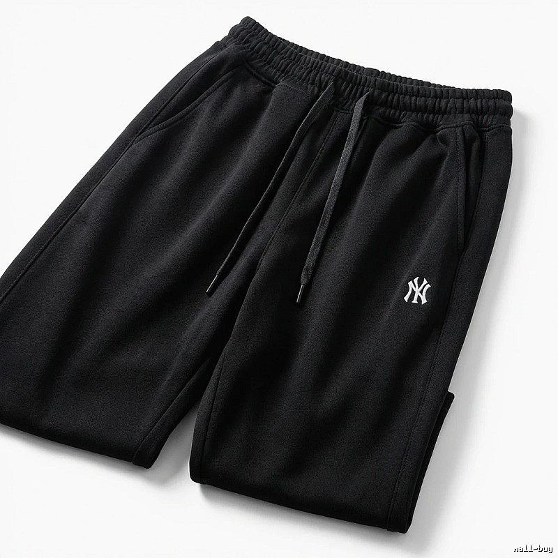 MLB Basic Style Casual Black Sweatpants