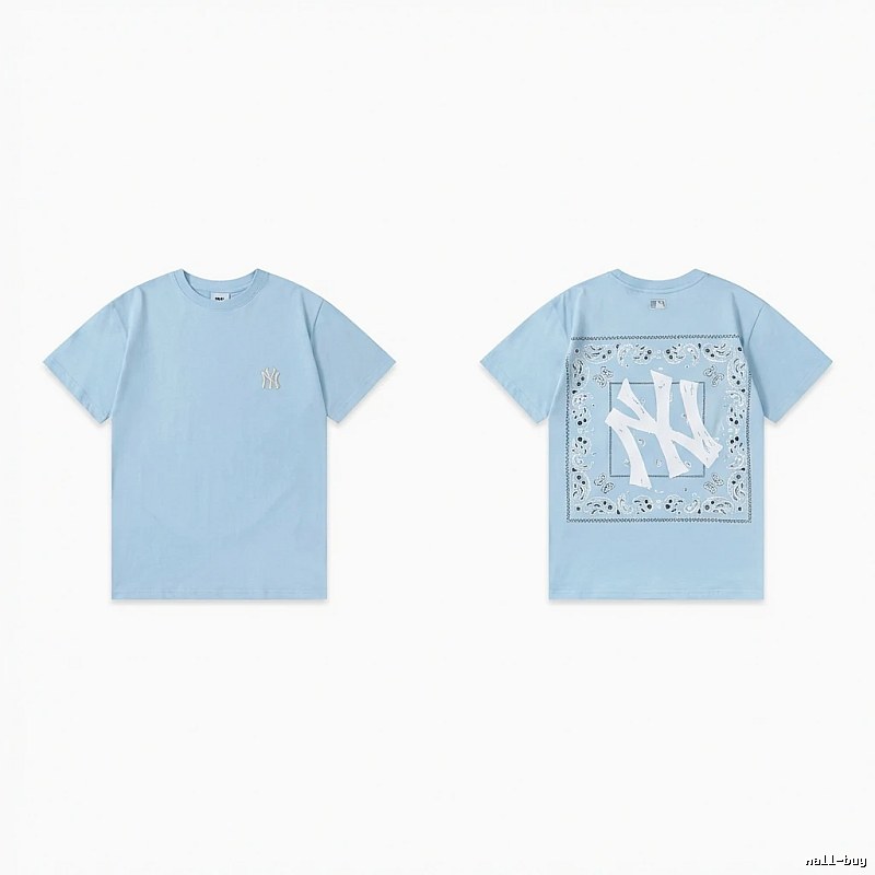 MLB retro light blue T-shirt