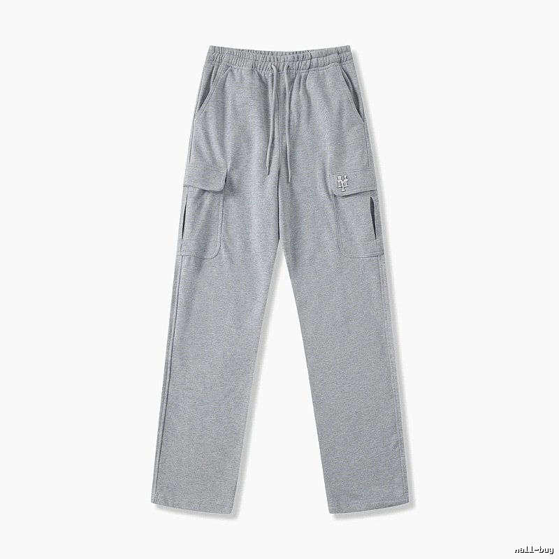 MLB utility-style grey long trousers