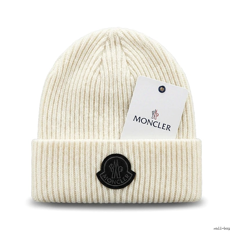 Moncler basic model simple off-white hat