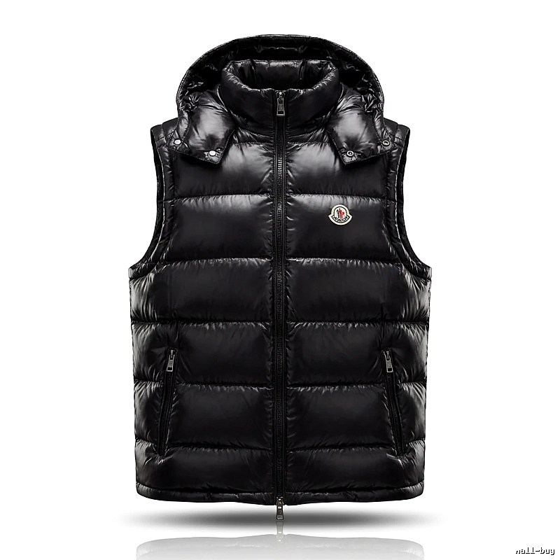 Moncler Black Trendy and Cool Down Vest
