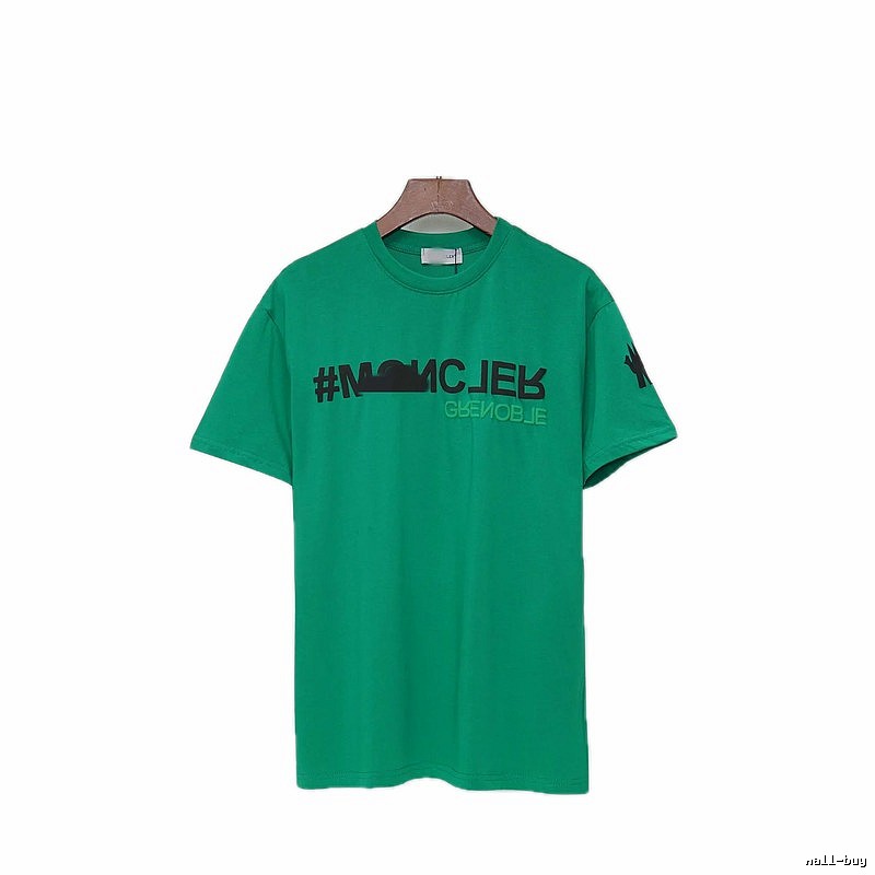 Moncler Grenoble Trendy Green Short-sleeve T-shirt