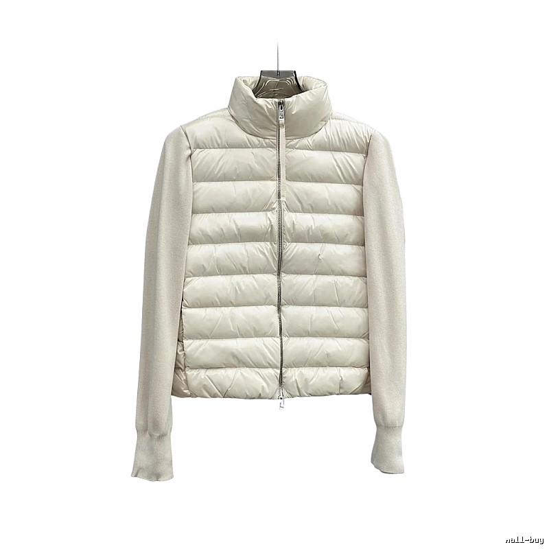Moncler patchwork trendy down jacket
