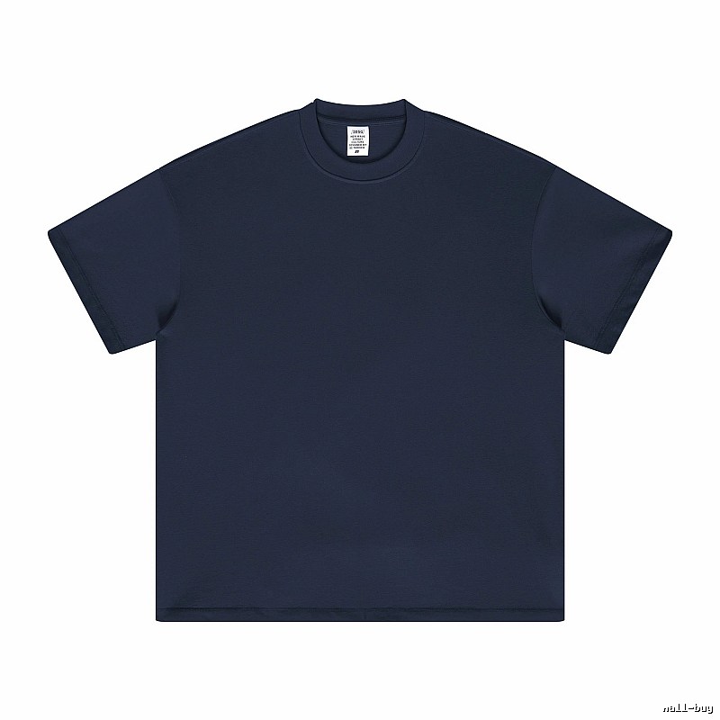 Monogram Plain white T-shirt Minimal White Short for Layered Styling
