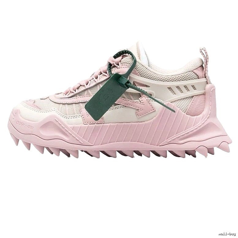 Off-White Sawtooth Pink Sneakers
