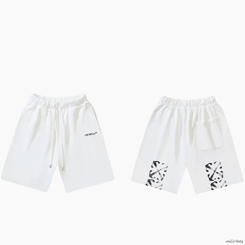 Off-White trendy and cool style white shorts