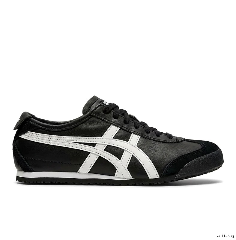 Onitsuka Tiger black and white retro style board shoes