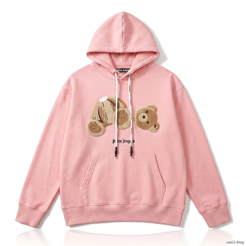 Palm Angels Bear Pink Sweatshirt